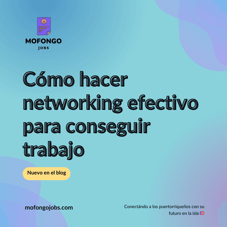 Cómo hacer networking efectivo para conseguir trabajo