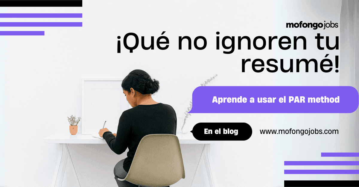 ¡Qué no ignoren tu resume!