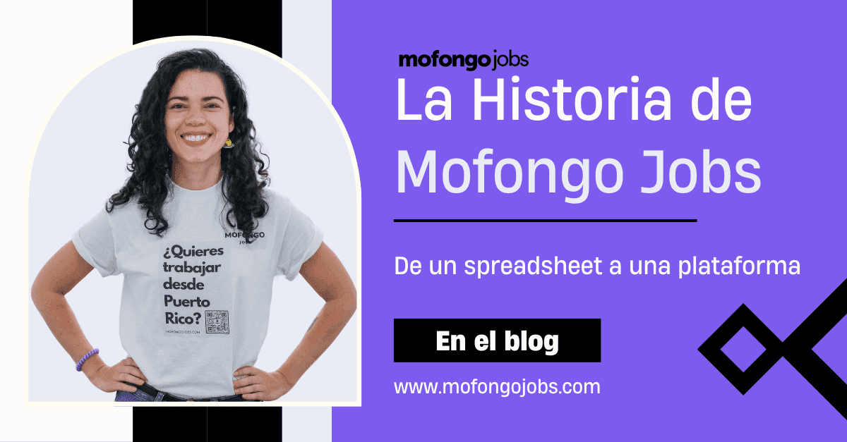 La historia de Mofongo Jobs La historia de Mofongo Jobs